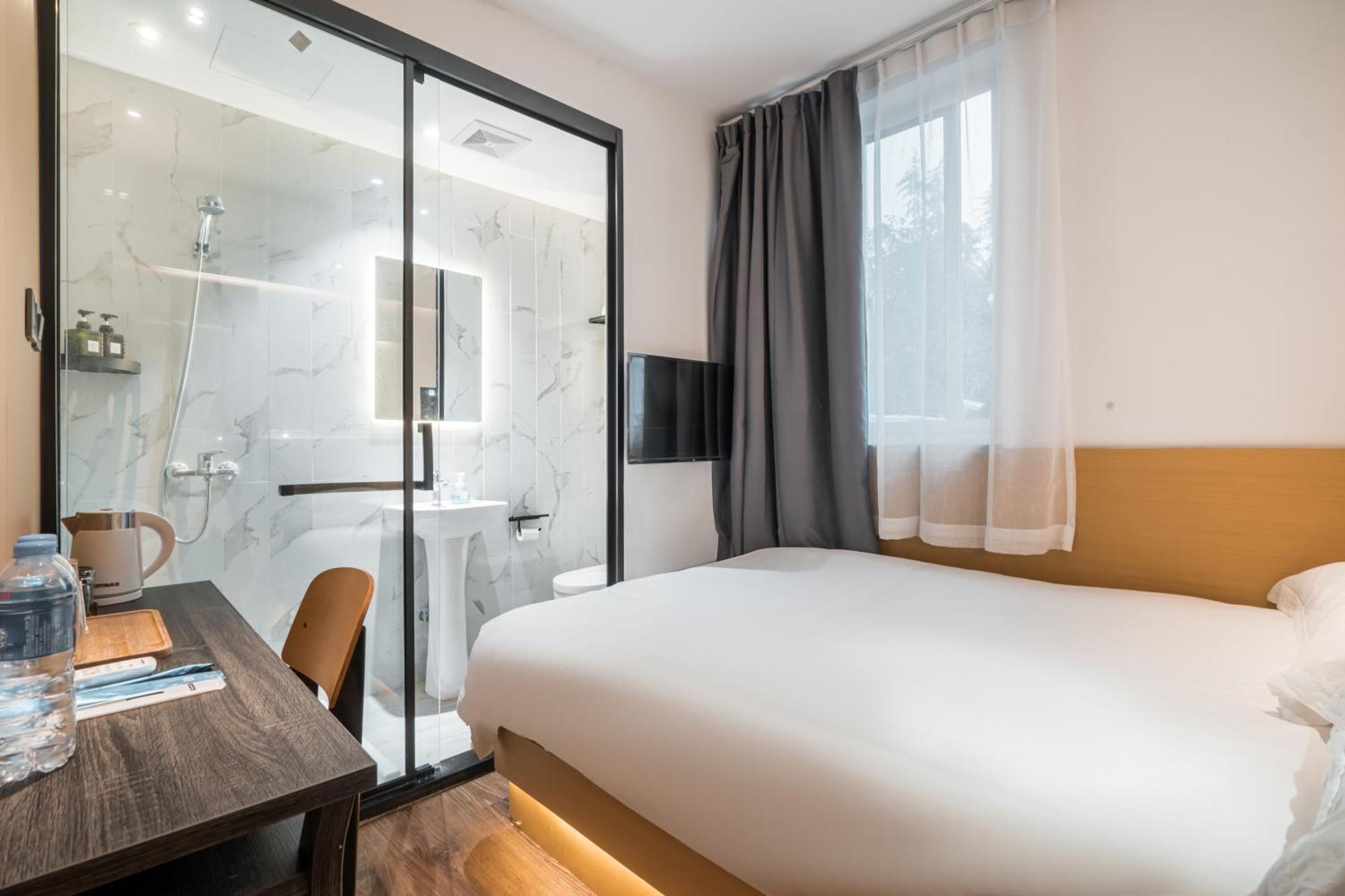 Joy Hongqiao Airport And Railway Hotel Xangai Exterior foto